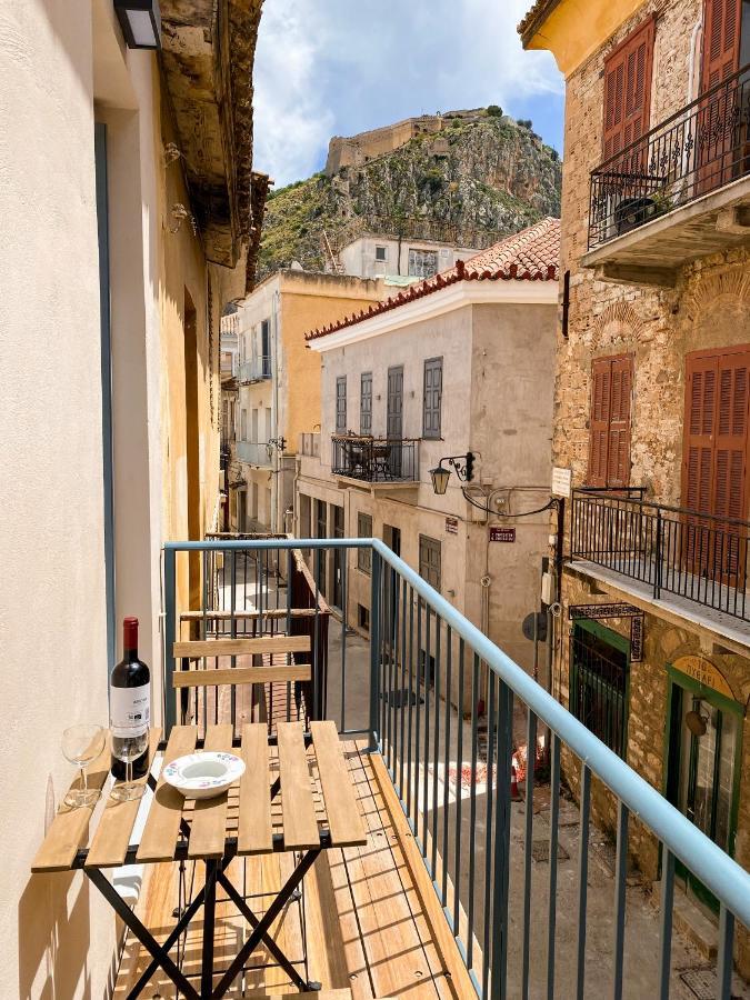 Μπαλκόνι Apartment Nafplio Bagian luar foto